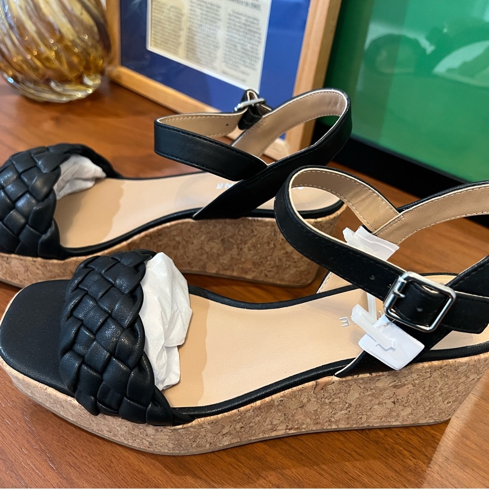 Woven Wedge Sandal